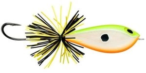 Wobler Žaba BX Skitter Frog 5,5 cm 13 g Silver Fluorescent Chartreuse Orange